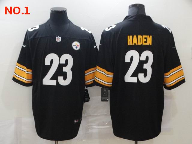 Cheap Men's Pittsburgh Steelers #23 Joe Haden Jerseys-31